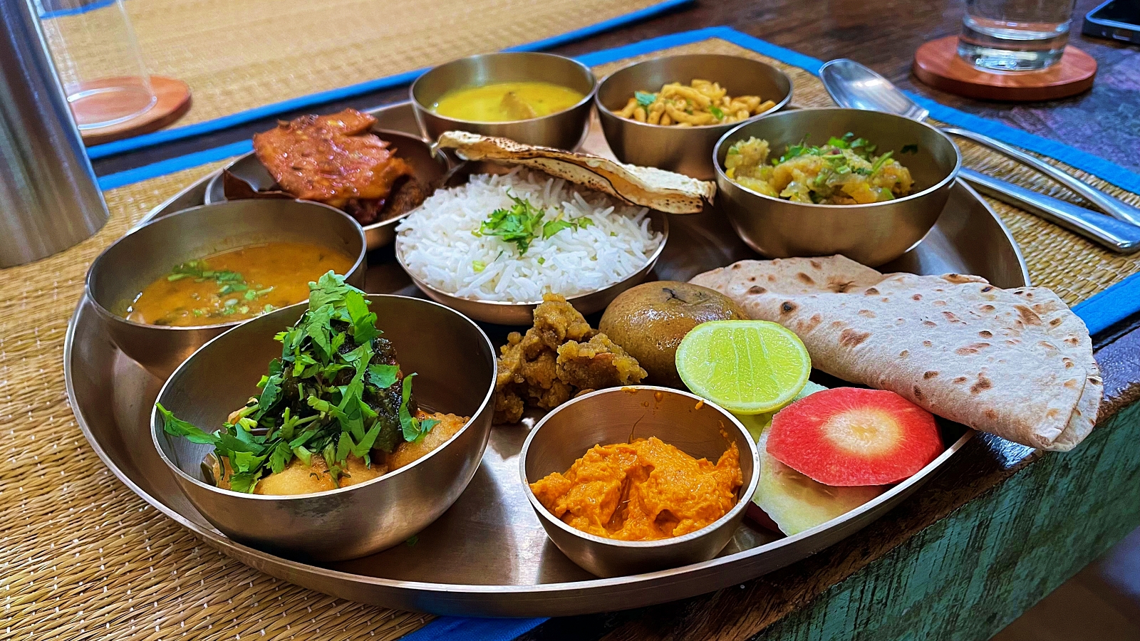 Indore's Thali - Traditional Dish